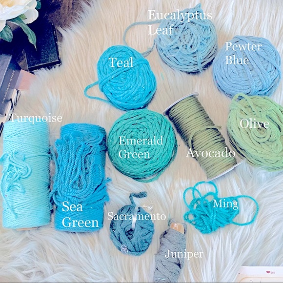 🥳HP~New Soul Embellishments Handcrafted Macrame Knotted Fishhook Tassel Earring - Picture 11 of 16